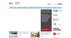 Desktop Screenshot of climatecentre.org
